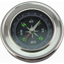Hace Bazaar -Yuvarlak Metal Kasa Dayanıklı Pusula 60MM