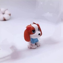 Himi Pasta Süsleri Figür Plastik Karakter Oyuncakları Minyatür Küçük Evcilik Oyuncaklar Güzel Köpek