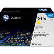 Hp C9722A (641A) Sarı Orjinal Toner - Laserjet 4600 (T4935)  Eski Kutu