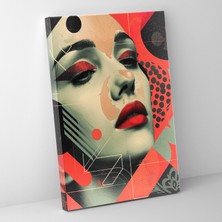 Popcas Sanat Akışları Klasik ve Pop Art Temalı Kanvas Duvar Tablosu