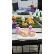Himi Pasta Süsleri Kız Bebek 1 Adet Plastik Minyatür Figür Karakter Oyuncakları Evcilik Oyuncakları Küçük Minik Oyuncaklar