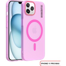 Mtl iPhone 11 Pro Max Magsafe Uyumlu Mat Sert Klein Kılıf