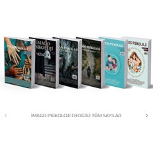 İmago Psikoloji Imago Psikoloji Dergisi Tüm Sayılar