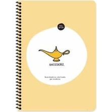 Die Grup Hisli Şeyler A4 80YP.ÇIZ.SPR.STICKERLI Defter - Ha