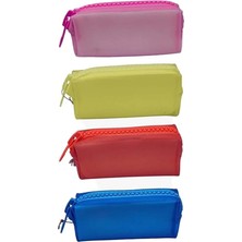 Die Grup Unicus Big Zip Pastel Mat Silikon Xl Kalem Kutusu