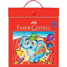 Die Grup Faber Castel Plastik Çantalı Pastel Boya 36 Renk