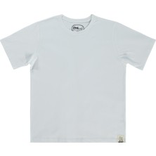 Civil Boys Basic Surf Etiketli 10-13 Yaş Tişört  - Beyaz