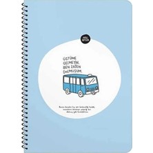 Die Grup Hisli Şeyler A4 80YP.ÇIZ.SPR.STICKERLI Defter - Di