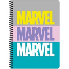 Die Grup Marvel Seri2 20*28 80 Yp.çiz.karton Kapak Spiralli