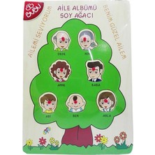 Die Grup Bu-Bu Ahsap Puzzle Aile Soyağacı
