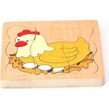 Die Grup Kat Kat Tavuk Puzzle