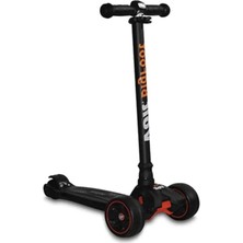 Die Grup Voit 218 Işıklı 3 Teker Scooter-Siyah