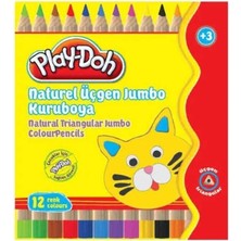 Die Grup Play-Doh Kuru Boya Naturel 12 Renk