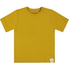 Civil Boys Basic Surf Etiketli 6-9 Yaş Tişört - Sarı