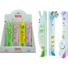 Die Grup Taros Unick Color Simli Animal 20 cm Cetvel