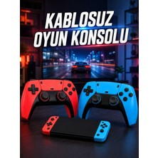 Magne Kablosuz Oyun Konsolu HDMI Çıkışlı Çift Kontrolcülü Retro Oyun Seti - TGR3033-9135
