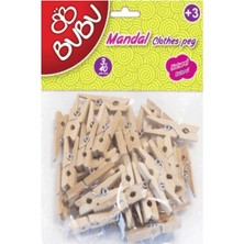 Die Grup Natural Mandal 40’lı 3 cm