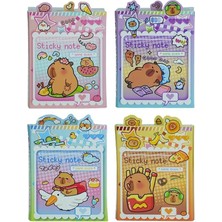 Die Grup Taros Unick Color Capybara Sticky Notluk
