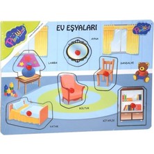 Die Grup Ahşap Tutmalı Ev Eşyaları Puzzle