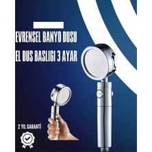 Die Grup Dayanıklı ve Ergonomik Tasarımlı Ayarlanabilir El Duş Başlığı