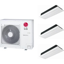 Lg Tek Yön Kaset Tipi 9+12+18 Btu Iç Ünite 1 Dış Ünite Multi Inverter Klima