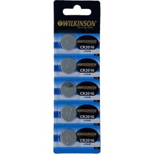 Die Grup Wılkınson 2016 3V Lityum Düğme Pil 5'li Paket
