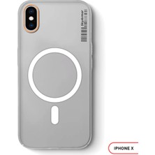 Mtl iPhone x Magsafe Uyumlu Mat Sert Klein Kılıf