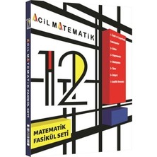 Anla Kazan Yayınları Acil Yayınları 12. Sınıf Matematik 6 Fasikül Set
