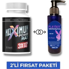 Fırfır Moda Maximum Power Erkeklere Özel 30'lu Muzice Libdo Arttrc Krem 125 ml
