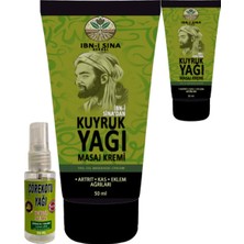 Fırfır Moda 3 Adet Ibn-I Sina Kuyruk Yağı Kremi 50 ml + 1 Adet 30 ml Çörek Otu Yağı