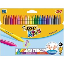 Die Grup Bic Silinebilir Pastel Boya 24 Renk