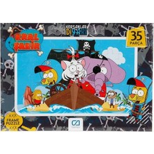 Die Grup Kral Şakir Korsanlar Diyarı 35 Parça Puzzle