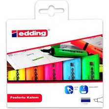 Die Grup Edding Fosforlu Kalem 5li