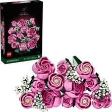 Die Grup LEGO Botanicals Pembe Gül Buketi