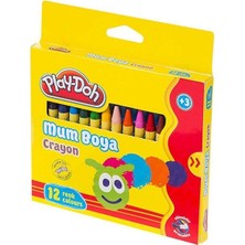 Die Grup Play-Doh Crayon (Mum) Boya 12 Renk