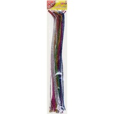 Die Grup Bu-Bu Simli Şönil 7 Renk 50 cm