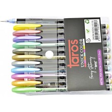 Die Grup Taros Unıck Color Metalize Jel Kalem