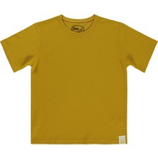 Civil Boys Basic Surf Etiketli 10-13 Yaş Tişört  - Sarı