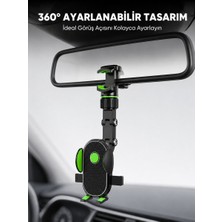 Magne Dikiz Aynasına ve Koltuk Başlığına Uyumlu Telefon Tutucu Yeni Nesil - TGR6655-8174