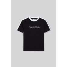 Panço Calvin Klein Erkek Çocuk Siyah Tişört