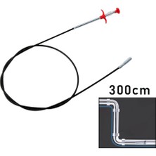 Die Grup 300CM Yaylı - Kıskaç Lavabo - Gider Vb.temizleme - Çok Amaçlı Çubuk (5324)