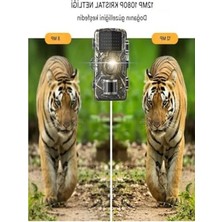 Die Grup Izcilik ve Avcılık Kamerası, 1080P Çözünürlük ve 38 LED ile