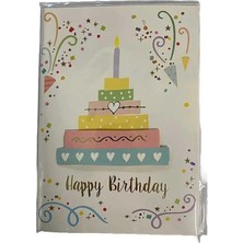 Die Grup Taros Unick Color Işıklı Müzikli Happy Birthday He