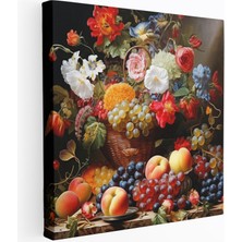 Popcasso Zengin Hasat Geleneksel Modern Sanat Teması Duvar Tablosu