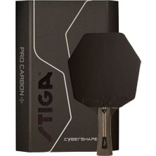 Stiga Stıga 1215-0401-35 Bat Pro Carbon Plus Cybershape - 5 Star Masa Tenis Raketi