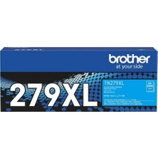 Brother TN-279XLC Cyan Mavi Toner HL-L3280CDW DCP-L3520/3560 MFC-L3720/3760/8390 2.300 Sayfa