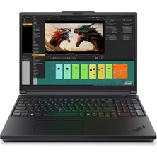 Shopwave Lenovo Nbw 21RQ0007TX P16 G3 Ultra 7 255HX 64G(2X32GB) 1X1TB Nvıdıa RTXPRO3000 B.well 12GB W11P 3 Yıl Yerinde Garanti