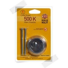 Belirtilmemiş 500K Çelik Rozet Krom