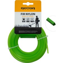 Rotor Kare Misina 2,7mm x 15 Metre Tırpan Misinası