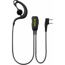 Axe Tools 2 Pin K Tipi Telsiz Kulaklığı Mikrofonlu Ptt Kulaklık Baofeng BF-888S Uv-5r Kenwood Uyumlu